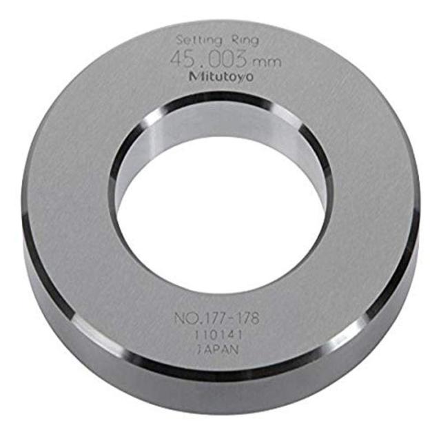 ミツトヨ(mitutoyo) セットリング 鋼製 45mm 177-178