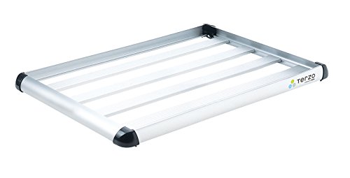 Terzo テルッツォ (by PIAA) ルーフラック 1個入 長さ:150cm x 幅:105cm ワイドロング シルバー EA308の通販は