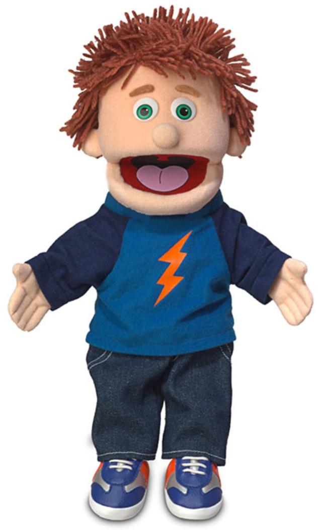 14” Tommy (Peach) by Silly Puppets [並行輸入品]