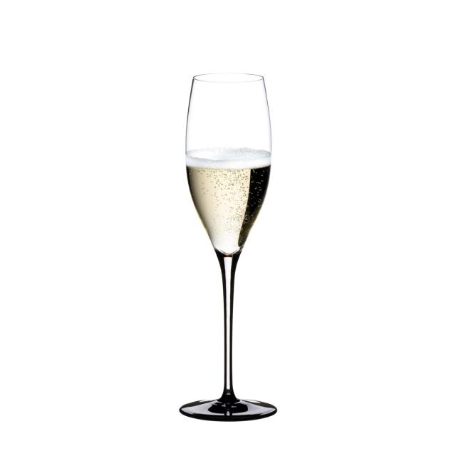 [正規品] RIEDEL リーデル シャンパン グラス ソムリエ ブラック・タイ ヴィンテージ・シャンパーニュ 330ml 4100/28