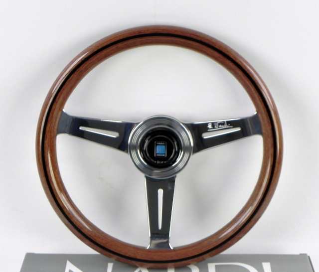 新作人気モデル ステアリング ウッド NARDI 3本スポーク