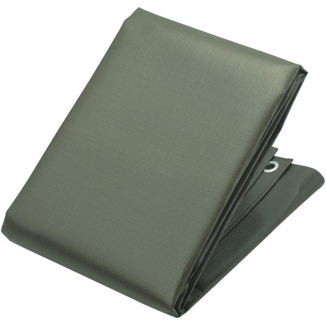 トラスコ中山(TRUSCO) エコ超厚手UVシート#5000 ODグリーン 10.0×10.0m TUV50001010