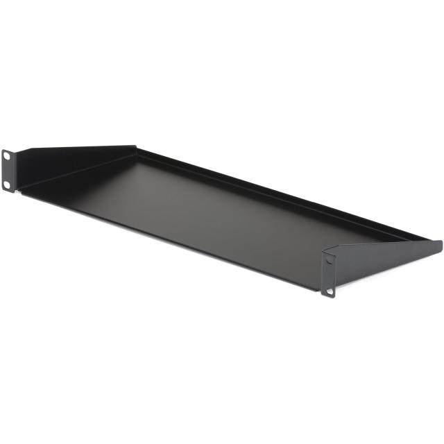 StarTech.com 奥行き7インチ ユニバーサル固定式ラックマウント型棚板/収納棚 1U 耐荷重15kg 1.6mm冷延鋼板使用 CABSHELF1U