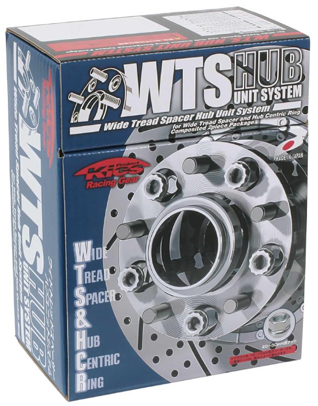 協栄産業 W.T.S.ハフ゛ユニットシステム [ M12XP1.25 ] 普通車用 [ 5H/114.3 ] 25mm [ P1.25 ] 内径56mm [ 個数:2枚1セット ] [ 品番 ] 5