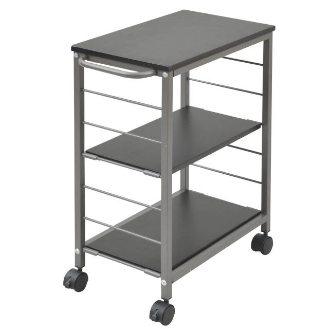 山善(YAMAZEN) キッチンワゴン ダークブラウン MMG-7030C(BK/BR)の通販は 6,859円