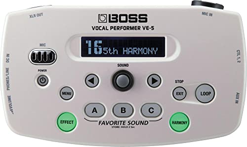BOSS ボス Vocal Performer ホワイト VE-5-WH