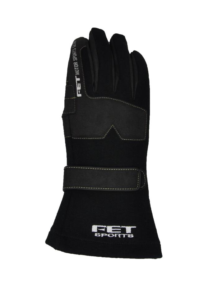 FET(エフイーティー) スポーツ レーシンググラブ3D グローブ ブラック/ブラック M FT3DGL21