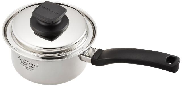 ビタクラフト 片手鍋 アリゾナ 14cm レシピ付 8544 シルバーの通販は 10,962円