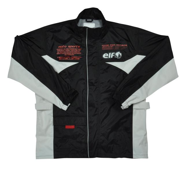 エルフ(ELF) バイク用レインスーツ セパレート BK M ELR-3291