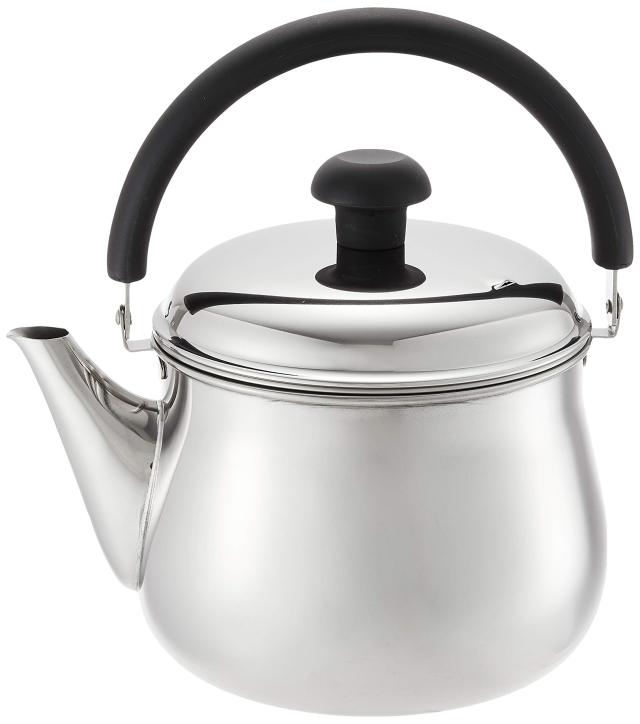 宮崎製作所 Miyaco ウーロン・薬草ケトル 2.5L ステンレス 広口 日本製 SP-50 つる黒