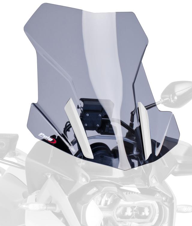 Puig(プーチ) ツーリングスクリーン(TOURINGSCREEN) スモーク BMW R1200GS(13-15) puig-6486Hの ...
