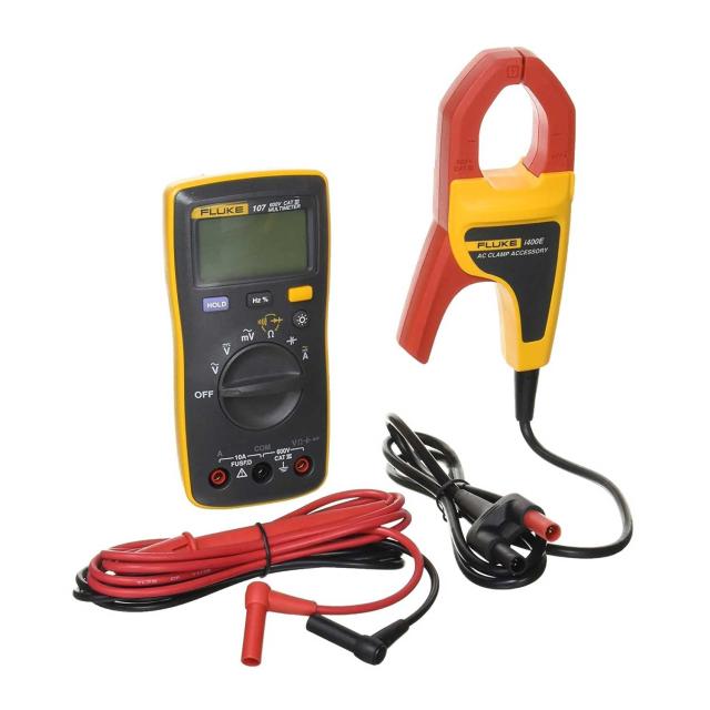 FLUKE (フルーク) ポケットサイズ・マルチメータ(バックライト付多機能型) i400E電流クランプ付キット【国内正規品】 107/i400E