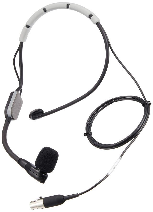 SHURE パフォーマンス用 ヘッドセット コンデンサー マイクロホン