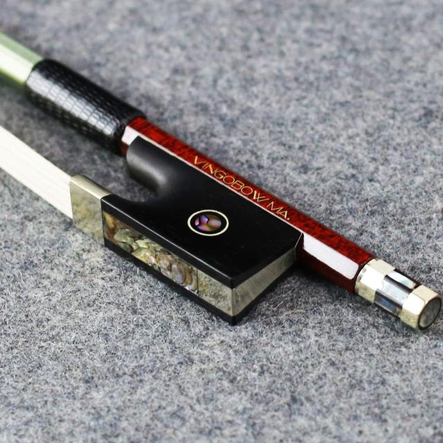 VingoBow カーボンバイオリン弓 フェルナンブコ性能とスキン の