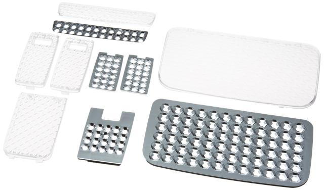 VALENTI(ヴァレンティ) ルームランプレンズ＆リフレクター マップランプ ルームランプ ステップランプ リアルームランプ 200系ハイエース/の通販は