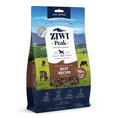 ZIWI(ジウィ) エアドライドッグフード グラスフェッドビーフ 454g 自然食