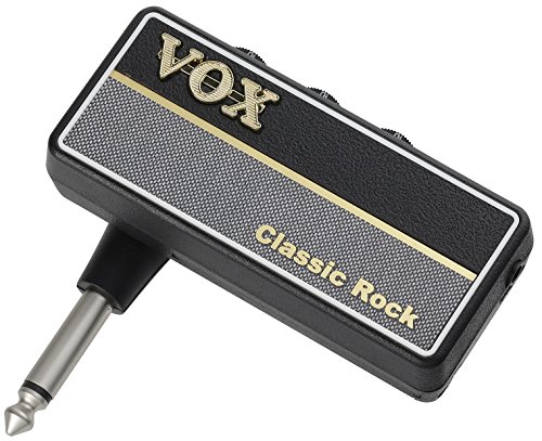 VOX ヘッドフォン ギターアンプ amPlug2 Classic Rock ケーブル不要 ギターに直接プラグ・イン 自宅練習に最適 電池駆動 エフェクト内蔵