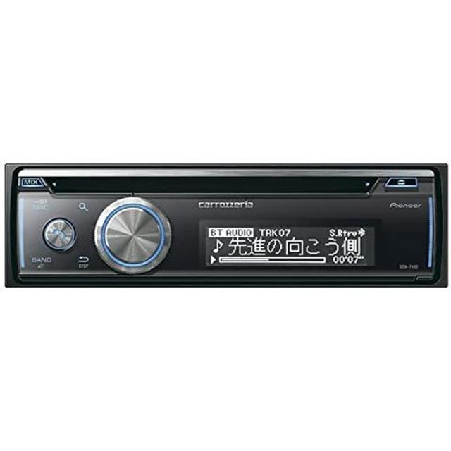 Pioneer パイオニア オーディオ DEH-7100 1D CD Bluetooth USB iPod iPhone AUX DSP カロッツェリア