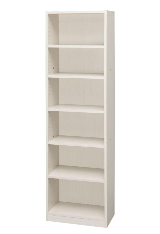 アイリスオーヤマ 収納ラック 本棚 スペースフィット オフホワイト 幅約50×奥行約29×高さ約180cm 大容量 省スペース収納 漫画マンガ棚 の通販は