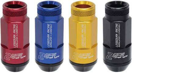 KYO-EI(協永産業) LEGGDURA RACING Shell Type Lock ＆ Nut Set(RL53) レデューラレーシングシェルタイプナット(ロック＆ナットセット) M12の通販は