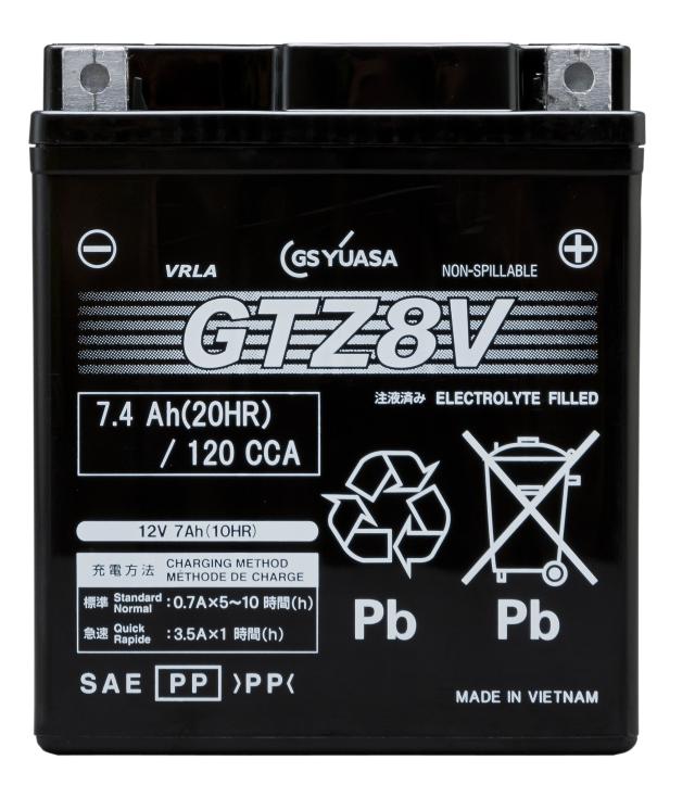 GSユアサ GTZ8V シールド型 バイク用バッテリー [ 液入充電済 ] 【 ジーエス ユアサ 】