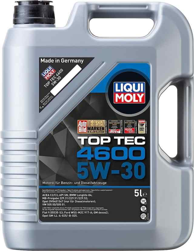 LIQUI MOLY(リキモリ）ﾄｯﾌﾟﾃｯｸ4600 5W30 5L 品番：2316