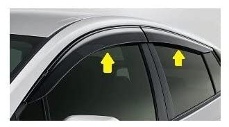 TOYOTA(トヨタ) 純正部品 PRIUS プリウス 【ZVW50 ZVW51 ZVW55】 サイドバイザー ベーシック08162-47010