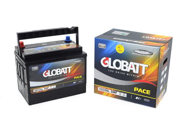 自動車用バッテリーGLOBATT 90D26L GLOBATT[グロバット]国産車用バッテリー (SMF)90D26Lの通販はau PAY
