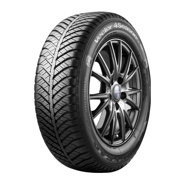 グッドイヤー 205/70R15 96H オールシーズンタイヤ Vector 4Seasons Hybrid 05609574 1本 突然の雪でも走行可能な全天候対応タイヤ GOODY