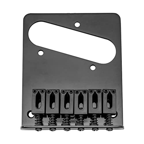 Musiclily 10.8mm 弦ピッチ テレキャスターブリッジ6WAYサドル