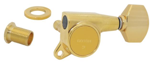 GOTOH ギター用ペグ、07ボタン、6L、ゴールド(07223GX) SG381-07-L-GGの通販は