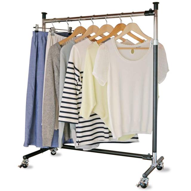 アイリスプラザ(IRIS PLAZA) 業務用 パイプハンガー ハンガーラック 押入れ 1連 耐荷重50kg 屋内 ブラックの通販は 5,624円