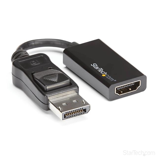 StarTech.com DisplayPort - HDMI変換アダプタ/4K60Hz対応/DP 1.4 - HDMI 2.0 アクティブコンバータ/抜け防止対応ディスプレイポートコネ 6,417円