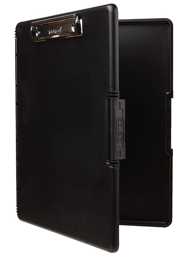 Dexas 3517-91 Slimcase 2 収納クリップボード サイドオープン ブラックの通販は