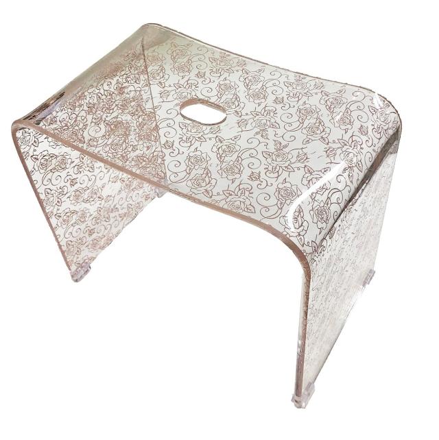 センコー クリアローズ N バスチェア 風呂いす 高さ約 35cm ピンク 78291