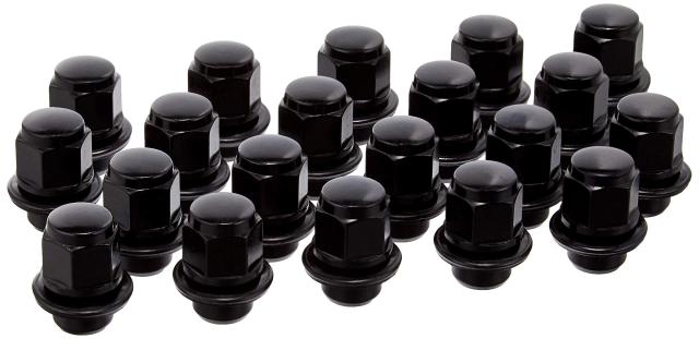 KYO-EI(協永産業)トヨタ純正平座アルミホイール専用マグタイプナット 21HEX M12×P1.5 ブラック 20個入り T201B-20P