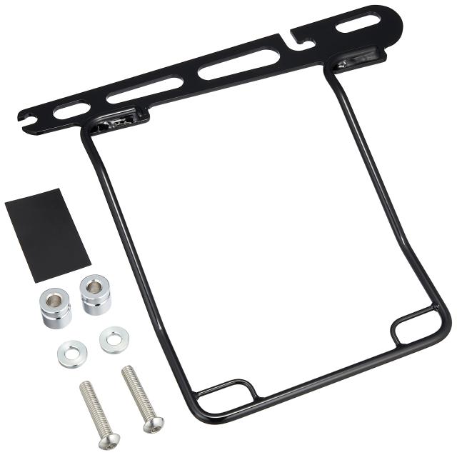 キジマ (kijima)バイク バイクパーツ サドルバッグガード DHW使用可 ブラック 左 FLSTF 2008年~ HD-08005の通販は