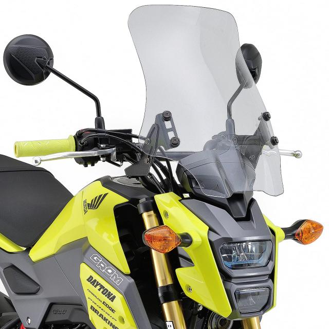 デイトナ(Daytona) バイク用 スクリーン クランプバー付き グロム(16