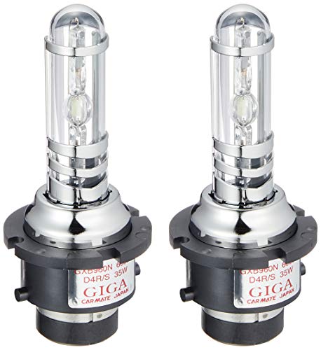 カーメイト 車用 HID ヘッドライト GIGA デュアルクス2 純正交換 D4R / D4S 共通 6000K 3150lm 車検対応 3年保証 GXB960N