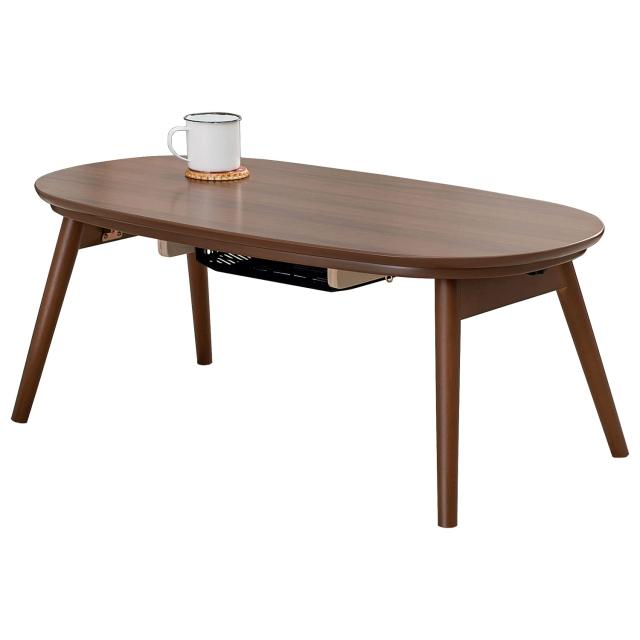 萩原 こたつテーブル カジュアル 一人用 【コタツに見えないコタツ