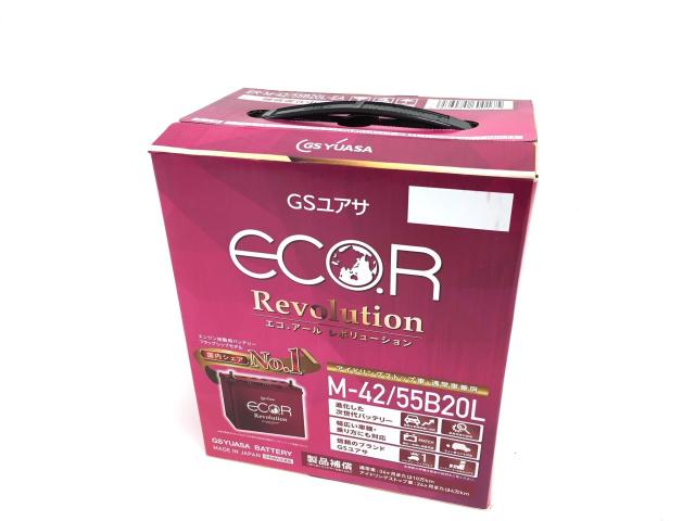 ！様 GSユアサ ER M-42 / 55B20L ECO.R Revolution 国産車バッテリー