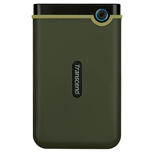 Transcend ポータブルHDD 1TB 【PS5/PS4 メーカー動作確認済】 耐衝撃 USB3.1 Gen1 3年保証 TS1TSJ25M3G(ミリタリーG)の通販は 9,683円