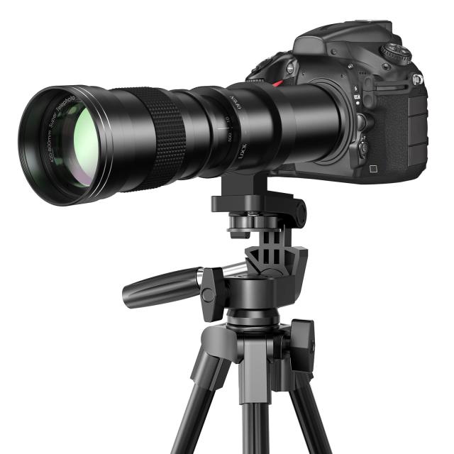 Lightdow 望遠レンズ420 ？ 800 mm f / 8.3 ？ 16マニュアルフォーカス望遠ズームレンズ 対応Sony-Eマウントカメラ 望遠レンズ for sony レの通販は