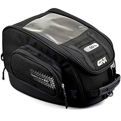 GIVI(ジビ) バイク用 タンクバッグ 20L 防犯キー付き インナー防水 スマホホルダー付き タンクロック UT809 97570