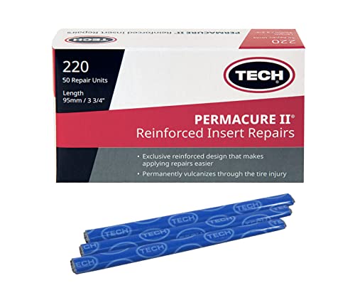 TECH テック パンク修理材 220 パーマキュア (Sサイズ) 50本入り タイヤリペア、外面修理用の通販は 4,590円