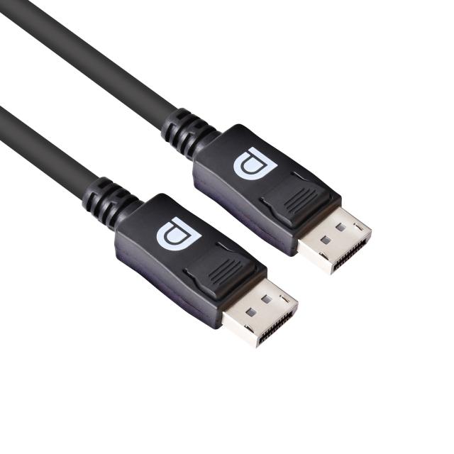 Club3D DisplayPort 1.4 HBR3 (High Bit Rate 3) 8K 60Hz Male/Male 3m 28AWG ディスプレイ VESA認証 ケーブル Cable (CAC-1060)