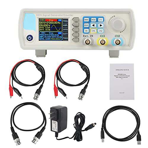 JDS6600 DDS信号発生器カウンタ 15MHz 30MHz 40MHz 50MHz 60MHz デュアルチャンネル 任意波形関数発生器周波数計 266MSa s(60MHz)の通販は