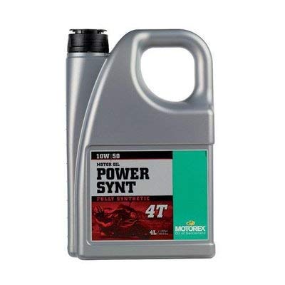 モトレックス(Motorex) デイトナ バイク用 エンジンオイル 4サイクル 10W-50 化学合成油 POWER SYNT 4T 4L 97785