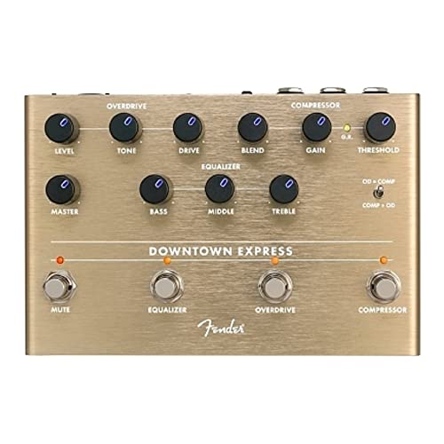 Fender エフェクター Downtown Express Bass Multi Effect Pedal