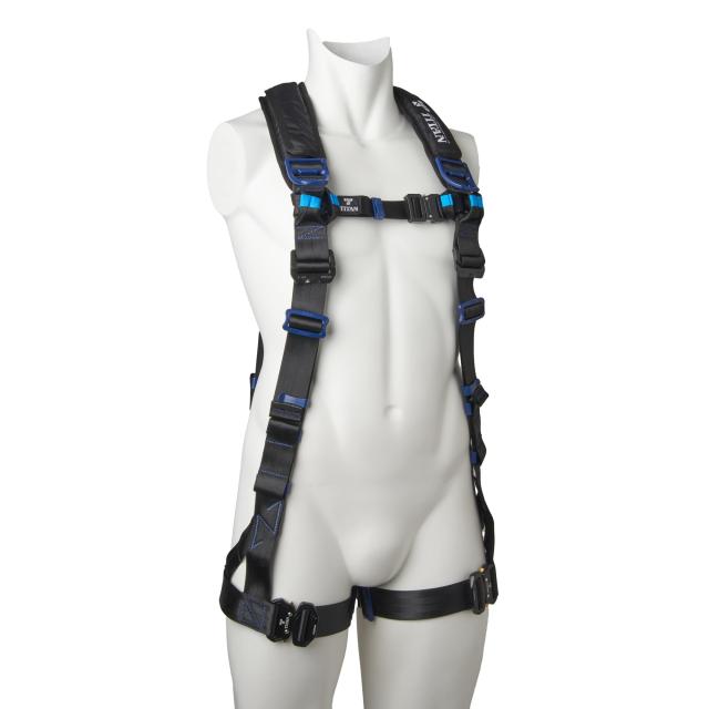タイタン【TITAN】パンゲアハーネスホライゾン PAHN-10A-BL-M（腿水平型/新規格 墜落制止用器具/軽量ハイグレード/ワンタッチバックル/肩 26,223円